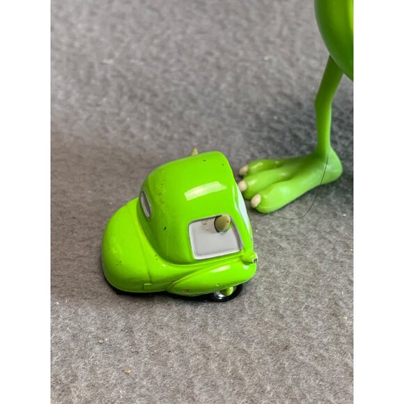Disney Pixar Monsters University Mike Wazowski Action Figure Toy with Car set - Picture 3 of 8